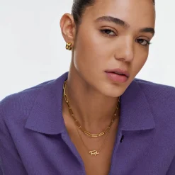 Belle Custom Name Necklace - Gold Plating