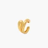 Billow Cuff Earring - Gold Vermeil