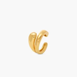 Billow Cuff Earring - Gold Vermeil