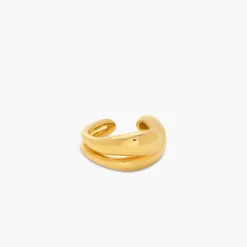 Billow Cuff Earring - Gold Vermeil