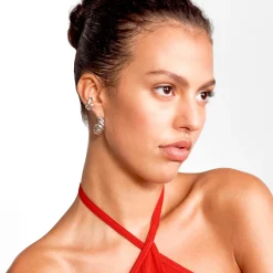 Billow Cuff Earring - Silver