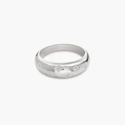 Celestial Curve Ring - Silver