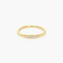 Darleen Diamond Ring - Gold Vermeil