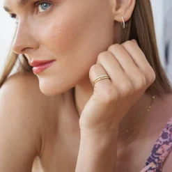 Darleen Diamond Ring - Gold Vermeil