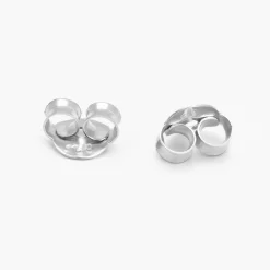 Forget Me Knot Earrings - Silver