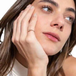 Heart Signet Ring with Initial - Rose Gold Vermeil