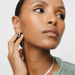 Interlace Earrings - Silver