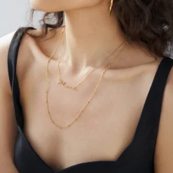 MAMA Signature Necklace - Gold Vermeil