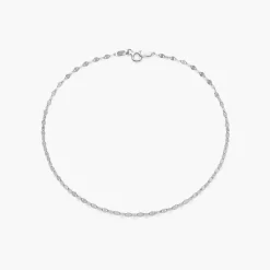 Margo Mirror Chain Bracelet/Anklet - Silver