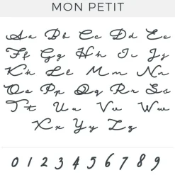 Mon Petit Name Necklace - Gold Plated