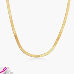 Oak and Luna x The Pink Agenda Herringbone Necklace