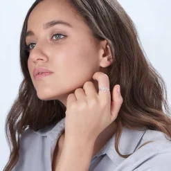 Pixie Name Ring - Silver