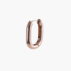 Play it By Ear Link Earrings - Rose Gold Plated