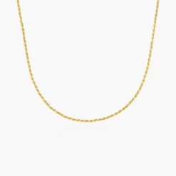 Rope Chain Necklace - Gold Vermeil