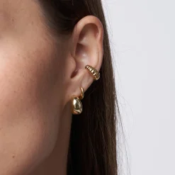 Small Classic Huggie - Gold Vermeil