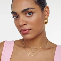 Soltale Lavender Belle Name Necklace - Gold Vermeil