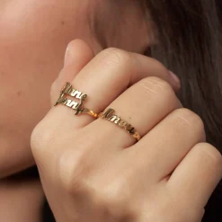 The One Name Ring - Gold Vermeil