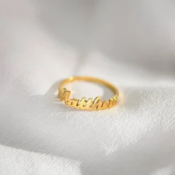 The One Name Ring - Gold Vermeil