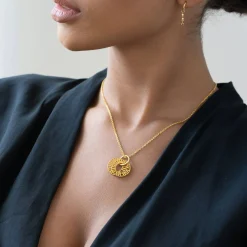 Tokens of Love Necklace - 14K Solid Gold